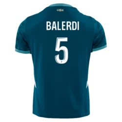 Maglia Calcio Olympique de Marseille 2024-25 Balerdi #5 Trasferta Uomo