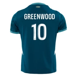 Maglia Calcio Olympique de Marseille 2024-25 Greenwood #10 Trasferta Uomo