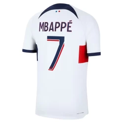 Maglia Calcio Paris Saint-Germain PSG 2023-24 Kylian Mbappé #7 Trasferta Uomo
