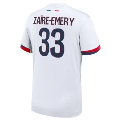 Maglia Calcio Paris Saint-Germain PSG 2024-25 Zaire-Emery #33 Trasferta Uomo