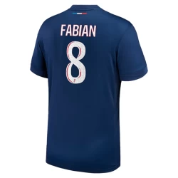 Maglia Calcio Paris Saint-Germain PSG Fabian #8 2024-25 Prima Uomo