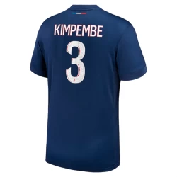 Maglia Calcio Paris Saint-Germain PSG Kimpembe #3 2024-25 Prima Uomo