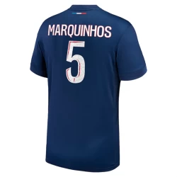 Maglia Calcio Paris Saint-Germain PSG Marquinhos #5 2024-25 Prima Uomo