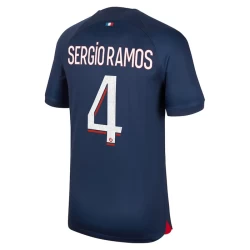 Maglia Calcio Paris Saint-Germain PSG Sergio Ramos #4 2023-24 Prima Uomo
