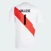 Maglia Calcio Perù Gallese #1 Copa America 2024 Prima Uomo