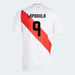 Maglia Calcio Perù Lapadula #9 Copa America 2024 Prima Uomo