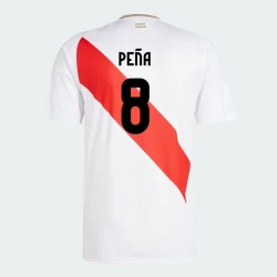 Maglia Calcio Perù Pena #8 Copa America 2024 Prima Uomo