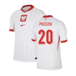 Maglia Calcio Polonia Piszczek #20 Europei 2024 Prima Uomo