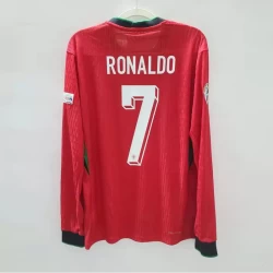 Maglia Calcio Portogallo Cristiano Ronaldo #7 Europei 2024 Prima Uomo Manica Lunga