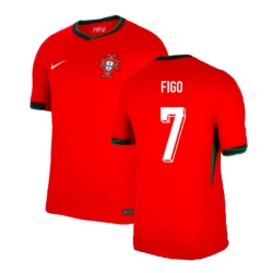 Maglia Calcio Portogallo Figo #7 Europei 2024 Prima Uomo