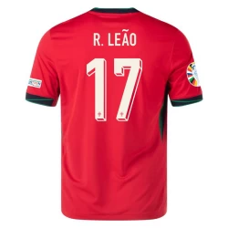 Maglia Calcio Portogallo Rafael Leão #17 Europei 2024 Prima Uomo
