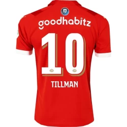 Maglia Calcio PSV Eindhoven Tillman #10 2023-24 Prima Uomo