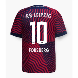 Maglia Calcio RB Leipzig 2023-24 Fosberg #10 Trasferta Uomo