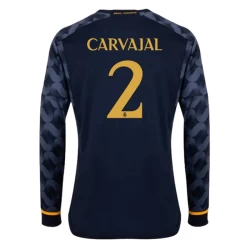 Maglia Calcio Real Madrid 2023-24 Carvajal #2 Trasferta Uomo Manica Lunga