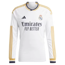 Maglia Calcio Real Madrid 2023-24 Prima Uomo Manica Lunga