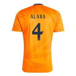 Maglia Calcio Real Madrid 2024-25 David Alaba #4 Trasferta Uomo