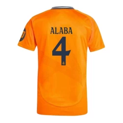 Maglia Calcio Real Madrid 2024-25 HP David Alaba #4 Trasferta Uomo