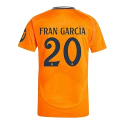 Maglia Calcio Real Madrid 2024-25 HP Fran Garcia #20 Trasferta Uomo