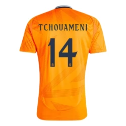 Maglia Calcio Real Madrid 2024-25 Tchouameni #14 Trasferta Uomo