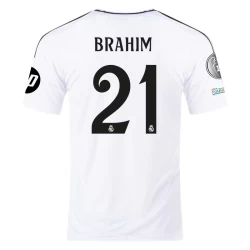 Maglia Calcio Real Madrid Brahim #21 2024-25 HP Prima Uomo