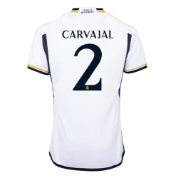 Maglia Calcio Real Madrid Carvajal #2 2023-24 Prima Uomo