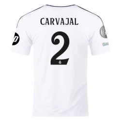 Maglia Calcio Real Madrid Carvajal #2 2024-25 HP Prima Uomo