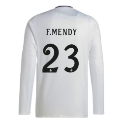 Maglia Calcio Real Madrid F. Mendy #23 2024-25 Prima Uomo Manica Lunga