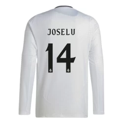 Maglia Calcio Real Madrid Joselu #14 2024-25 Prima Uomo Manica Lunga