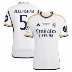 Maglia Calcio Real Madrid Jude Bellingham #5 2023-24 Final London HP Prima Uomo