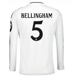 Maglia Calcio Real Madrid Jude Bellingham #5 2024-25 HP Prima Uomo Manica Lunga