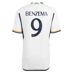 Maglia Calcio Real Madrid Karim Benzema #9 2023-24 Prima Uomo