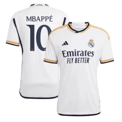 Maglia Calcio Real Madrid Kylian Mbappé #10 2023-24 Prima Uomo