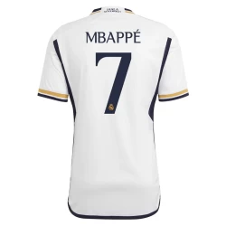 Maglia Calcio Real Madrid Kylian Mbappé #7 2023-24 Prima Uomo