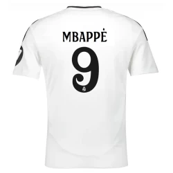 Maglia Calcio Real Madrid Kylian Mbappé #9 2024-25 HP Prima Uomo