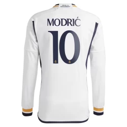 Maglia Calcio Real Madrid Luka Modrić #10 2023-24 Prima Uomo Manica Lunga