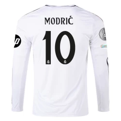 Maglia Calcio Real Madrid Luka Modrić #10 2024-25 HP Prima Uomo Manica Lunga