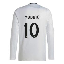 Maglia Calcio Real Madrid Luka Modrić #10 2024-25 Prima Uomo Manica Lunga