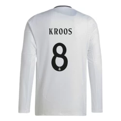 Maglia Calcio Real Madrid Toni Kroos #8 2024-25 Prima Uomo Manica Lunga