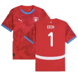 Maglia Calcio Repubblica Ceca Cech #1 Europei 2024 Prima Uomo