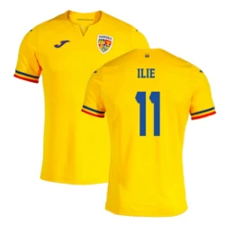 Maglia Calcio Romania Ilie #11 Europei 2024 Prima Uomo