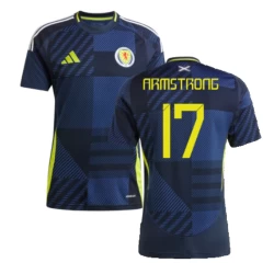 Maglia Calcio Scozia Armstrong #17 Europei 2024 Prima Uomo