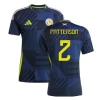 Maglia Calcio Scozia Patterson #2 Europei 2024 Prima Uomo