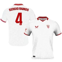 Maglia Calcio Sevilla FC Sergio Ramos #4 2023-24 Prima Uomo