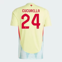 Maglia Calcio Spagna Carvajal #2 Europei 2024 Trasferta Uomo