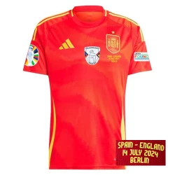 Maglia Calcio Spagna Finals UEFA Euro 2024 Prima Uomo