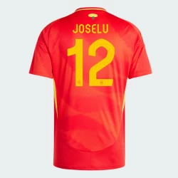 Maglia Calcio Spagna Joselu #12 Europei 2024 Prima Uomo