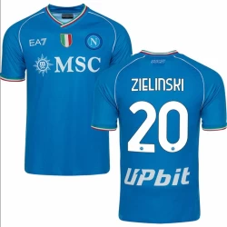 Maglia Calcio SSC Napoli Zielinski #20 2023-24 Prima Uomo
