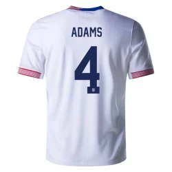 Maglia Calcio Stati Uniti Adams #4 Copa America 2024 Prima Uomo