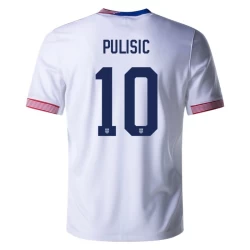 Maglia Calcio Stati Uniti Christian Pulisic #10 Copa America 2024 Prima Uomo