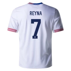 Maglia Calcio Stati Uniti Reyna #7 Copa America 2024 Prima Uomo